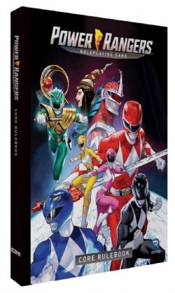 POWER RANGERS -  CORE RULEBOOK (ENGLISH) -  ROLEPLAYING GAME